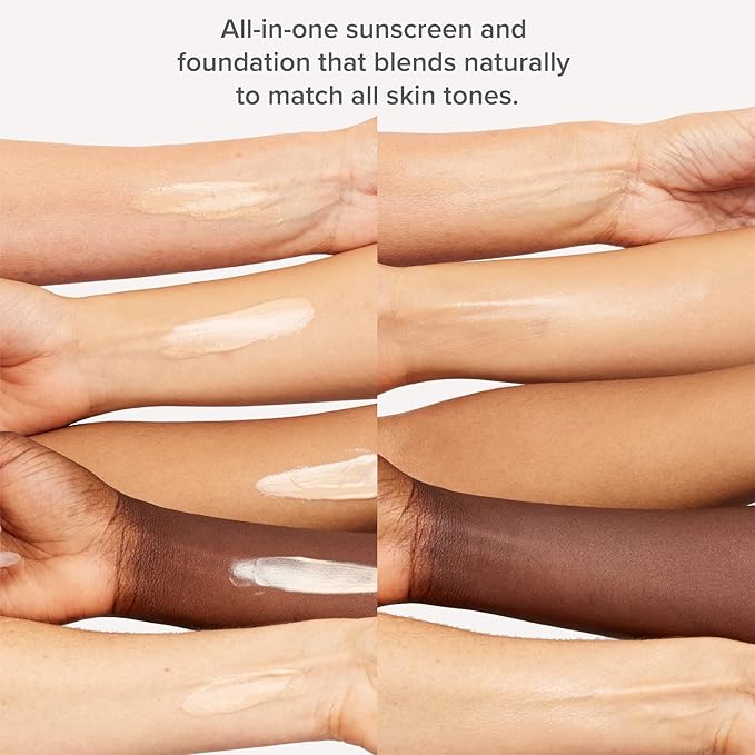 DRMTLGY Universal Tinted Moisturizer with SPF 46 & Microdermabrasion Facial Scrub Set - Universal Tinted SPF & Face Exfoliator 2 Pack-VivaGrace Women