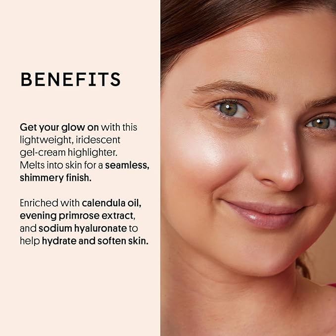 Winky Lux Cheeky Rose Liquid Highlighter, Gel Cream Blush Wand, Blendable & Buildable Pigment, Long Lasting Weightless, Angel-VivaGrace Women