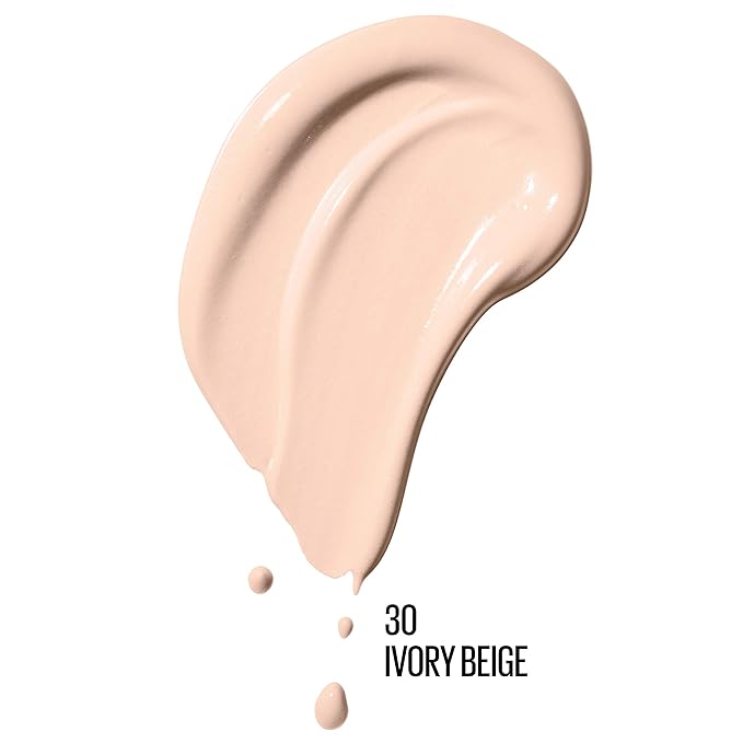 Maybelline Dream Radiant Liquid Medium Coverage Hydrating Makeup, Lightweight Liquid Foundation, Ivory Beige, 1 Count-VivaGrace Women