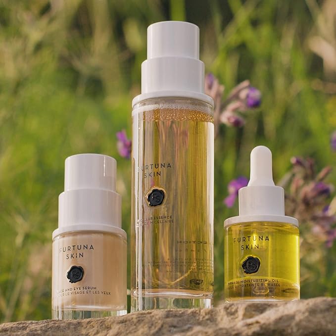 Furtuna Skin Micellar Cleansing Essence Water - Dual-Use Cleanser & Toner, Nutrient-Rich, pH Balanced, Organic Botanicals, Dermatologist Approved-VivaGrace Women