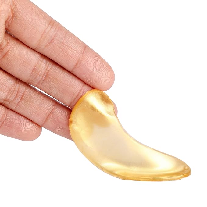 Under Eye Patches(30 Pairs), 24K Gold Collagen Under Eye Masks For Dark Circles and Puffiness, Moisturizing & Hydrating Eye Patches For Puffy Eyes, Reduce Under Eye Bags, Anti-Aging Eye Care Treatment-VivaGrace Women