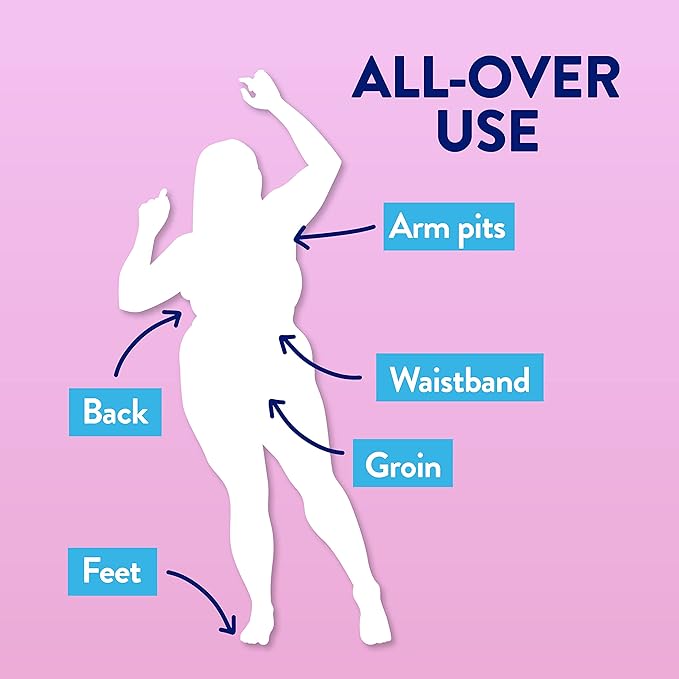 Megababe Sweat Absorbing Body Powder - Body Dust | with Lavender & Aloe | Talc-Free, All Natural | 6 oz-VivaGrace Women