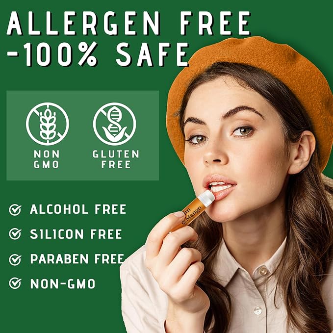 320 Pcs Lip Balm Bulk, 12 Flavored Pack of Lip Balms Natural Lip Balm Pack, Moisturising Organic Lip Balm Set for Cracked Lips, Bulk Gifts Stocking Stuffers Party Favors(4.2g/0.15oz)-VivaGrace Women