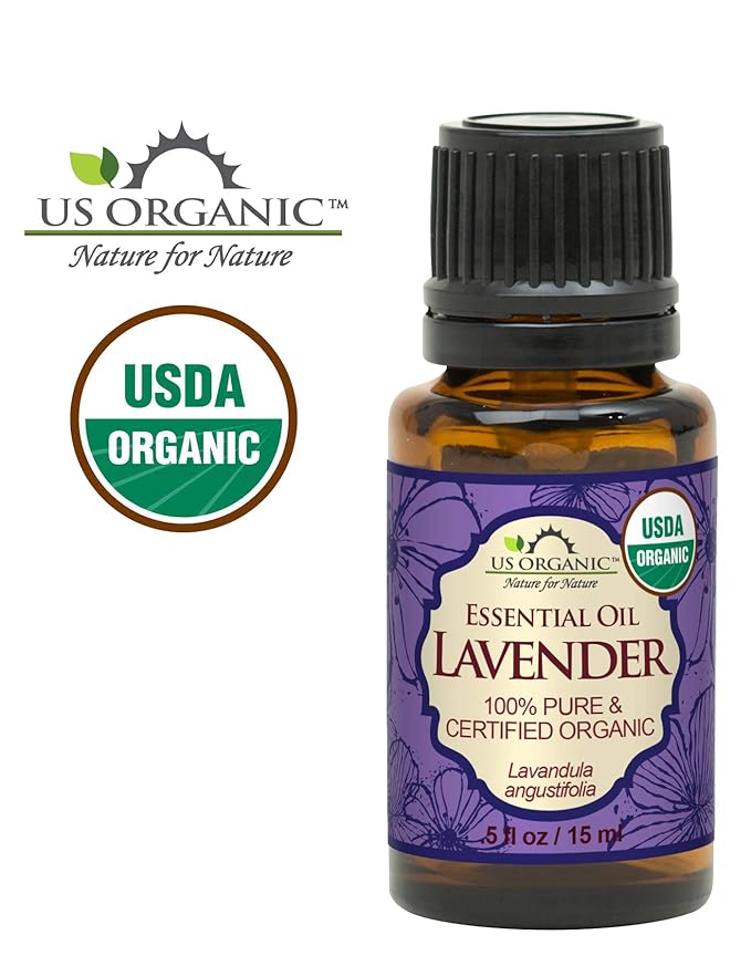 US Organic 100% Pure Lavender Essential Oil, Directly sourced from Bulgaria, USDA Certified Organic, Undiluted, for Diffuser, Humidifier, Massage, Skin, Hair Care, Non GMO, 15 ml-VivaGrace Women
