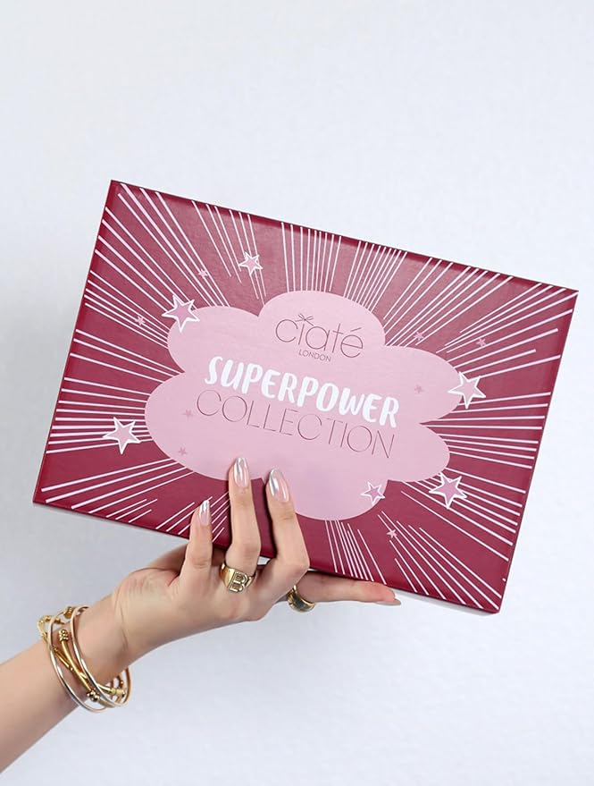 Ciaté London Superpower Collection 10 Piece Makeup Gift Set, Contains Eye, Lip, Complexion & Nail Bestsellers, in a Festive Giftable Box-VivaGrace Women