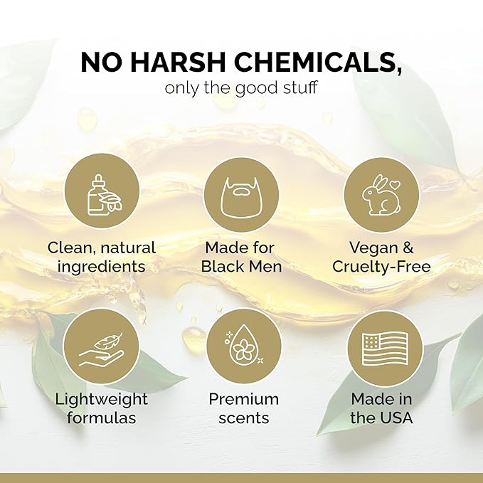 Golden Grooming Co. Everyday Grooming Bundle for Textured Hair & Melanin-Rich Skin | Essential Beard & Skincare Kit with Beard Shampoo, Face Wash, Beard Oil, Body Wash & Beard Balm-VivaGrace Women