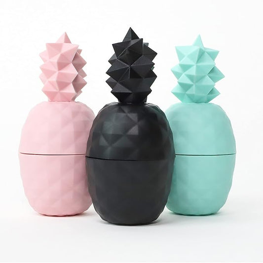 Rebels Refinery 3-Piece Pineapple-Shaped Lip Balm Bundle-VivaGrace Women