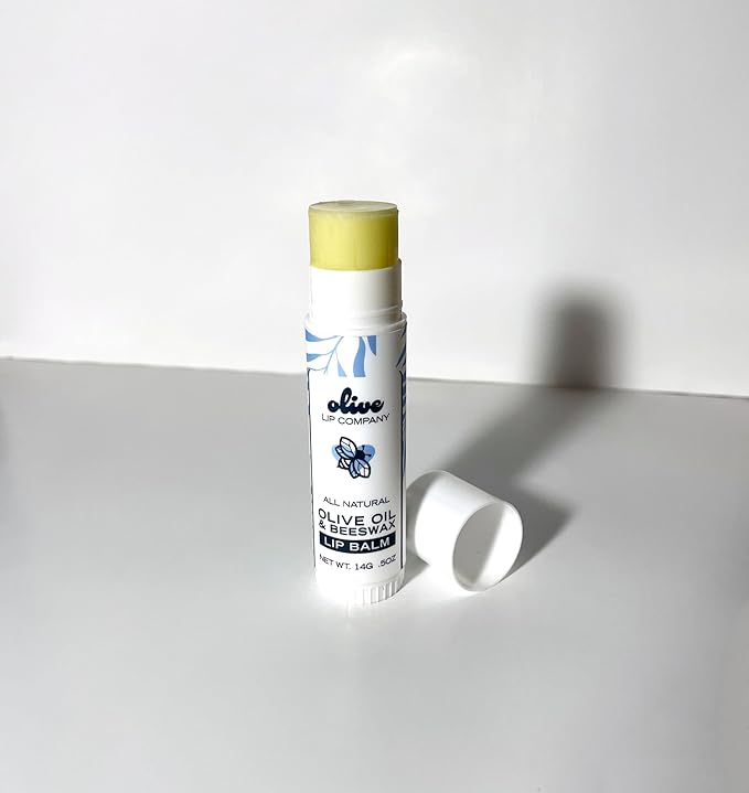 Hydrating Beeswax Lip Balm with Natural Olive Oil and Mango Butter, 0.5 oz. Tube, Clear Long Lasting Moisturizer for Dry, Cracked, Chapped Lips, Hydrating Skincare for Women, Men, Kids-VivaGrace Women