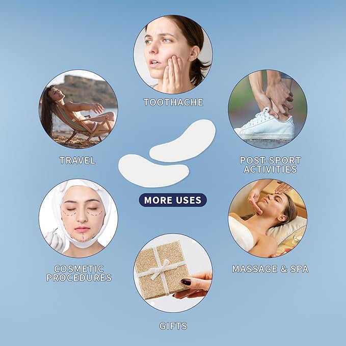 Under Eye Patches 5 Pairs Rreusable Under Eye Patches with Lifting Effect to Reduce Wrinkles and Fine Lines-VivaGrace Women