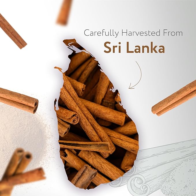 HBNO Organic Cinnamon Bark Essential Oil - 1 oz (30ml) Size - Ideal for Diffusers, Cleaning Agents, Skincare, and Haircare.-VivaGrace Women