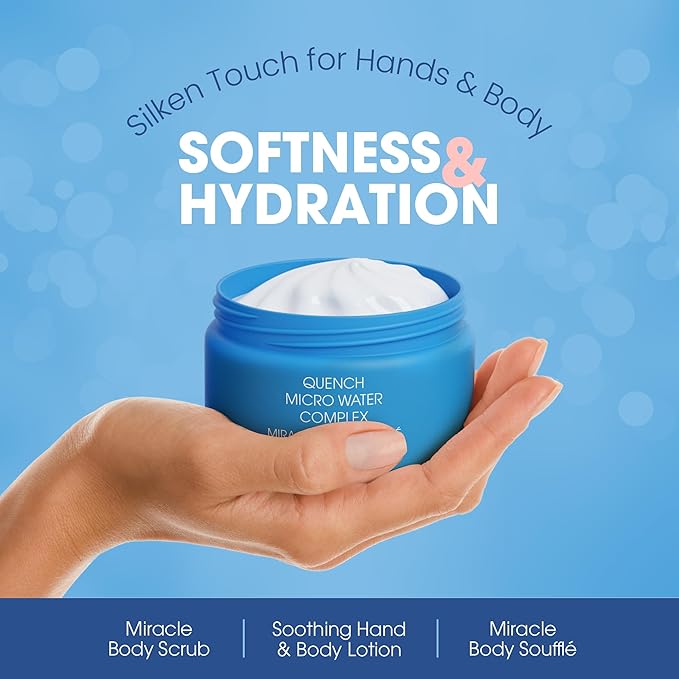 Quench 7 Piece Skincare Set - Japanese Onsen Volcanic Hydration and Anti Aging Skin Care Set with Cleanser, Facial Peel, Moisturizer, Night Cream-VivaGrace Women