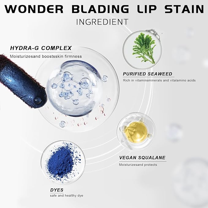 Peel Off Lip Stain -Lip Stain Peel Off Masque - Long Lasting, Waterproof and Transfer Proof Nude Lip Tint, Matte Finish Peel Off Makeup-VivaGrace Women