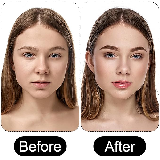 White Face Highlighter Makeup Palette, Matte Highlighters Makeup Powder, Illuminator Highlighter Powder for Cheeks, Collarbone the Nose, Long-lasting Natural Shiny 04#White-VivaGrace Women