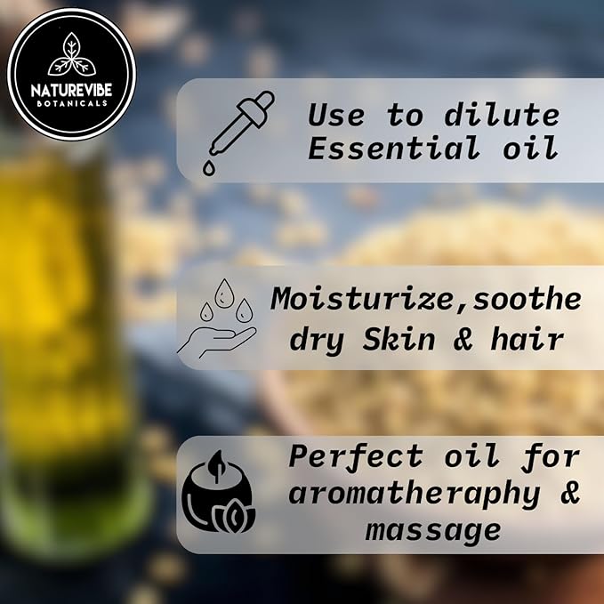 Naturevibe Botanicals Fenugreek Oil 32 Ounces | 100% Pure and Natural | Great for Skin Care and Hair Care-VivaGrace Women