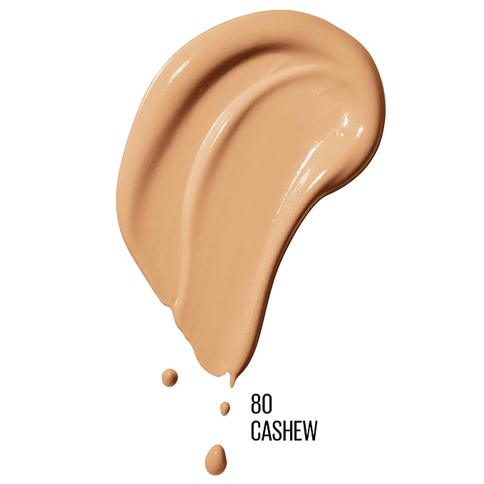 Maybelline Dream Radiant Liquid Medium Coverage Hydrating Makeup, Lightweight Liquid Foundation, Cashew, 1 Fl; Oz-VivaGrace Women