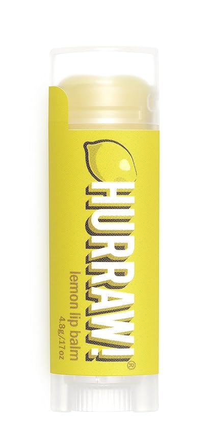 Hurraw! Lemon Lip Balm: Organic, Certified Vegan, Cruelty and Gluten Free. Non-GMO, 100% Natural Ingredients. Bee, Shea, Soy and Palm Free. Made in USA-VivaGrace Women