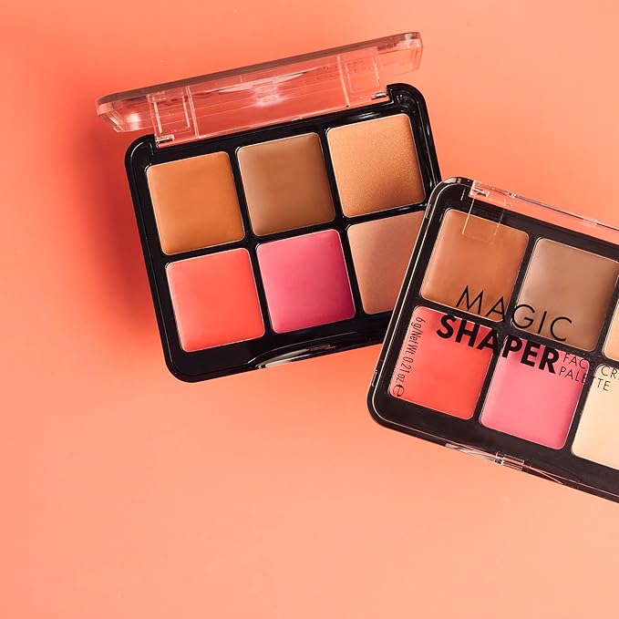 Catrice | Magic Shaper Face Cream Palette | Blush, Bronzer, & Highlighter | Longwearing, Blendable, & Buildable | Vegan & Cruelty Free-VivaGrace Women