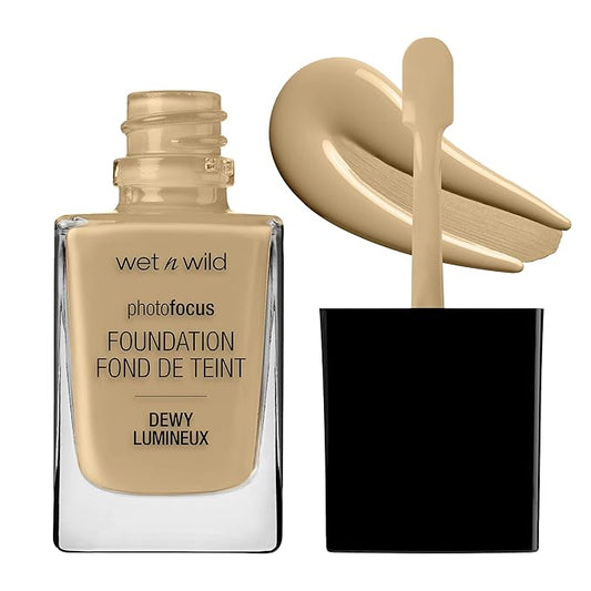 wet n wild Photo Focus Dewy Foundation Cream Beige-VivaGrace Women