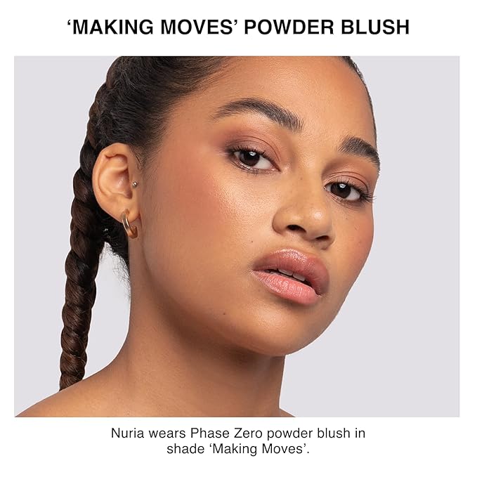 Makeup Powder Blusher - "Making Moves" - 4g / 0.141oz - Pigmented, Lightweight Powder Blushes for a Radiant, Natural Glow-VivaGrace Women