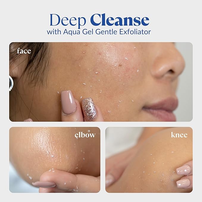 Cure by Toyo | The Beauty 3-Step Skincare Kit | Gentle Exfoliating Gel, Himalayan Salts & Moisturizing Cream | All Skin Types | Anti-Aging-VivaGrace Women