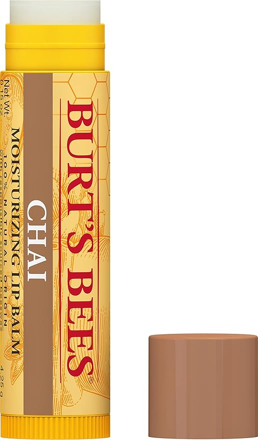 Burt's Bees Chai Tea Lip Balm Blister, 0.15 Ounce-VivaGrace Women