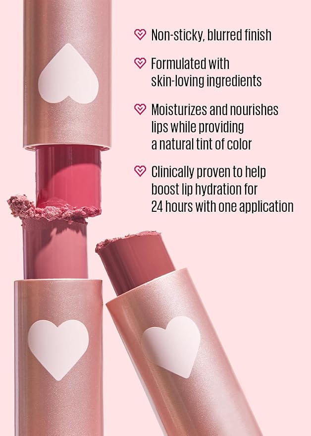 Kaja Love Blur Lip Balm - 06 Affection | Soft & Comfort Semi-Matte Blurring Daily Color Lip Balm | Shea Butter, Avocado Oil, Citrus Unshiu Peel Extract, Vitamin E Infused |4g / 0.14oz.-VivaGrace Women