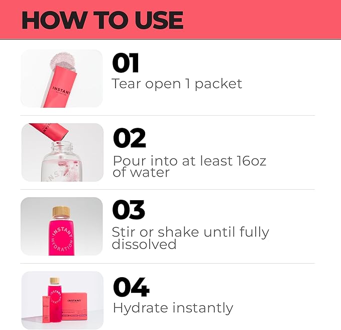 Instant Hydration Electrolytes Powder Packets - Raspberry Electrolyte Drink Mix - Zero Sugar - Keto, Vegan, Gluten-Free, Non-GMO - Boost Recovery, Brain Health, Muscle & Tissue Support- 30 Sticks-VivaGrace Women
