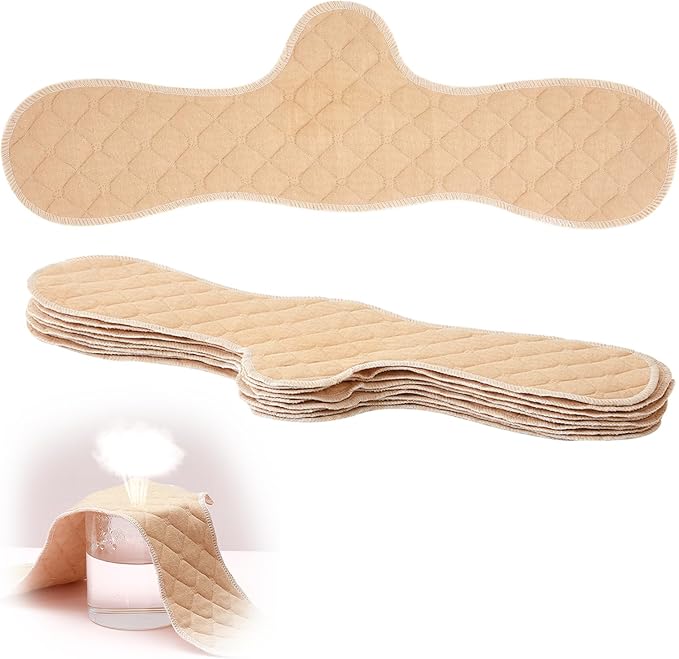 Boyiee 9 Pcs Cotton Bra Liners 3 Layer Reusable Washable Under Breast Sweat Absorber Pads for Woman-VivaGrace Women