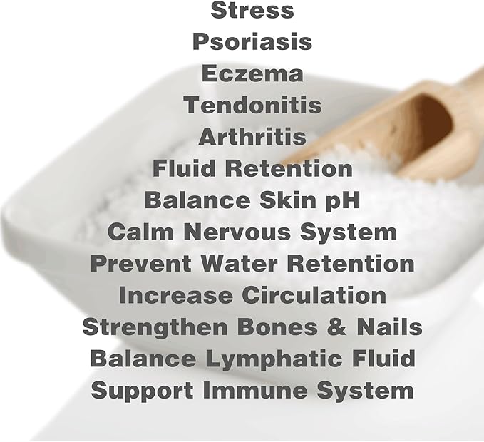 One With Nature 100% Pure Dead Sea Salt for Bath, 5lb Unscented. Dead Sea Salt is high in Essential Minerals, Such as Magnesium, Sulfur, Zinc, Potassium. Exfoliates, Nourishes Skin, Helps Restore pH-VivaGrace Women