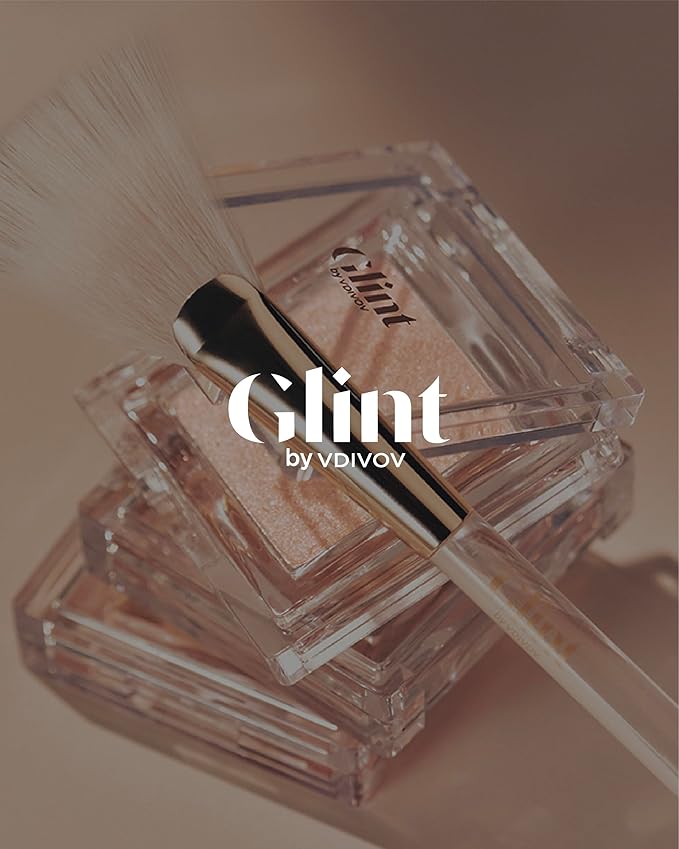 Glint Dewy Highlighter (Milky Moon, 0.17oz) - Luminous Glow, Infused with Micropearls, Shiny Illuminator. Rich Pigment & Silky Touch, Korean Makeup.-VivaGrace Women