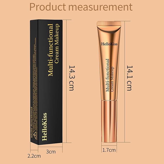 3pcs Contour Beauty Wand, Blush Wand and Liquid Highlighter Wand with Cushion Applicator, Long Lasting Silky Smooth Blendable Contour Highlighter Blush Stick,Cruelty Free,Contour +Blush +Highlighter Set（#01+#03+#05）-VivaGrace Women