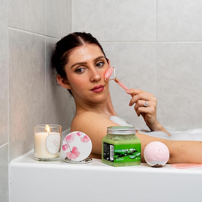 Relaxing Spa Care Package, Thinking of You Gifts for Women, Gifts for Women, Birthday Baskets, Get Well Soon Gifts, Her, Sister, Mom, Best Friends-VivaGrace Women