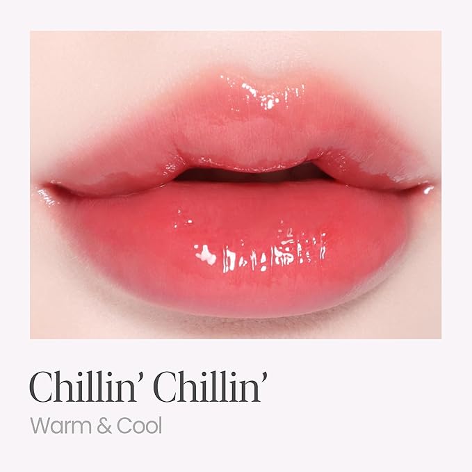 Espoir Couture Lip Tint Glaze #3 Chillin' Chillin' 0.14oz | Volumizing Lip Stain with Syrupy Shine | Long-Lasting & Vibrant Color for Radiant Lip | Moisturizing & Glossy Lip Tint | Korean Lip Makeup-VivaGrace Women