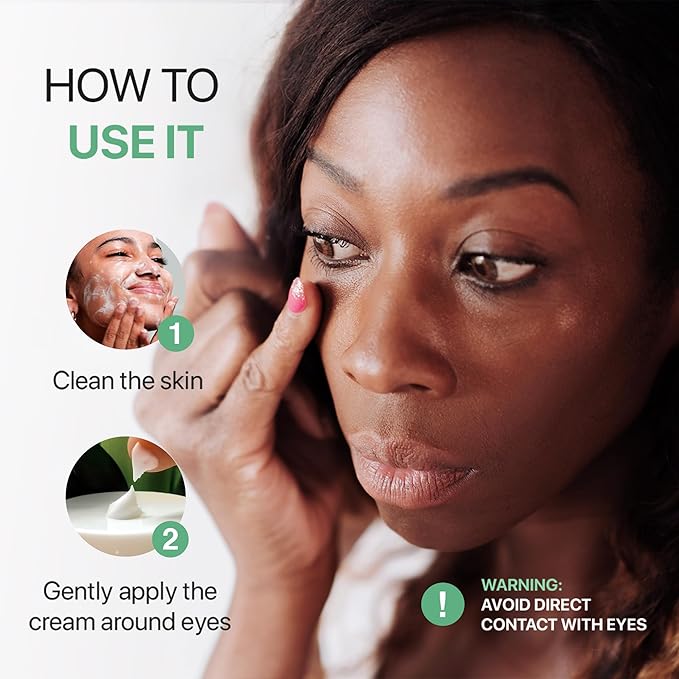 REMEDIAL PAX Eye Cream for Dark Circles and Puffiness, Bags Under Eyes Treatment, Anti-Aging Collagen Eye Cream for Wrinkles, Day & Night Caffeine Eye Cream with Niacinamide Dimethicone-VivaGrace Women