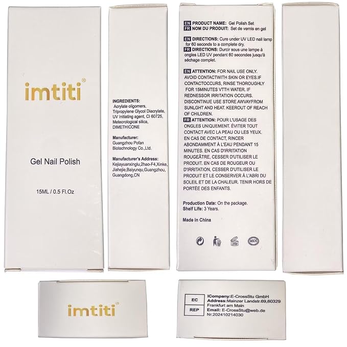 Imtiti Pearl Neon Gel Nail Polish, 1 Pcs 15ml Neon Blue Color Soak Off LED Long-Lasting Nail Gel Polish Nail Art Starter Manicure Salon DIY at Home, 0.5 Fluid Ounces