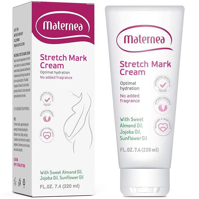 Stretch Mark Cream - Provides Optimal Skin Hydration and Improves its Appearance. 7.44 FL. OZ. (220ml)-VivaGrace Women