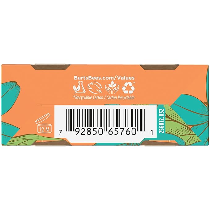 Burt's Bees Lip Balm Spring Gifts, 3 Nourishing Lip Care Shimmers for All Day Glow, Kissable Color Spring Gift Set -Peony, Fig & Rhubarb (Packaging May Vary)-VivaGrace Women