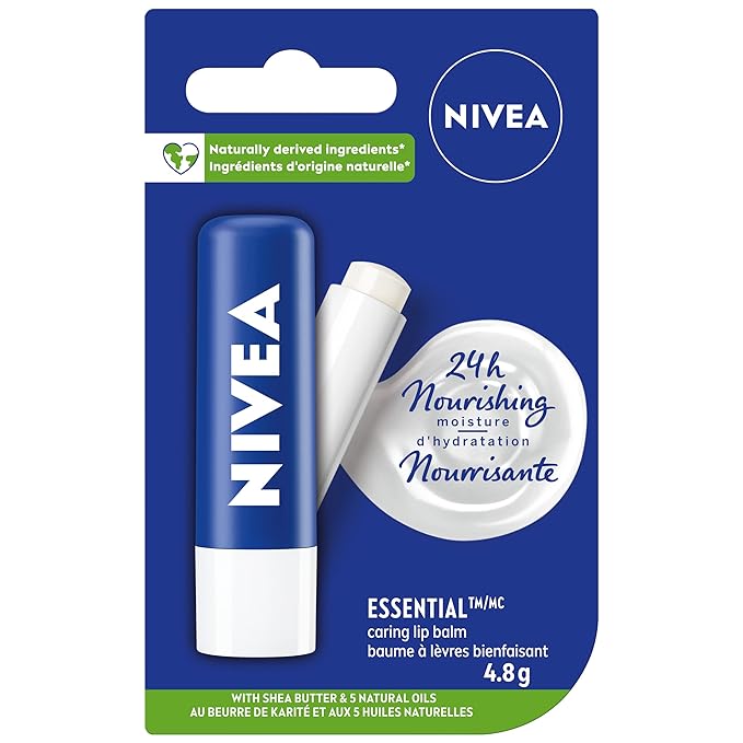 Nivea Essential Lip Care 4.8g-VivaGrace Women