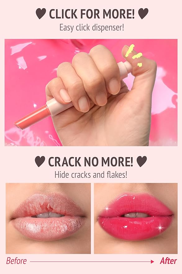 Veganize Collagen Lip Glass Balm | Hydrating Lip Balm in 9 Vibrant Colors | Moisturizing Lip Care Infused with Collagen Jelly Magic | No Animal Trial Lip Balm 0.06 oz (No. 9 Mauve Plum)-VivaGrace Women