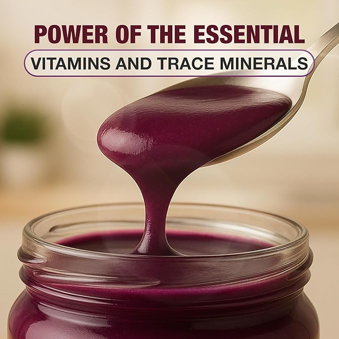 Biolore Sea Moss Gel - Elderberry 16oz, Wildcrafted Irish Seamoss with Essential Vitamins & Trace Minerals, Vegan Superfood Made in USA-VivaGrace Women