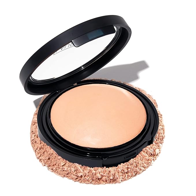 LAURA GELLER NEW YORK Baked Double Take Powder Foundation - Fair - Buildable Medium to Full Coverage - Matte Finish-VivaGrace Women