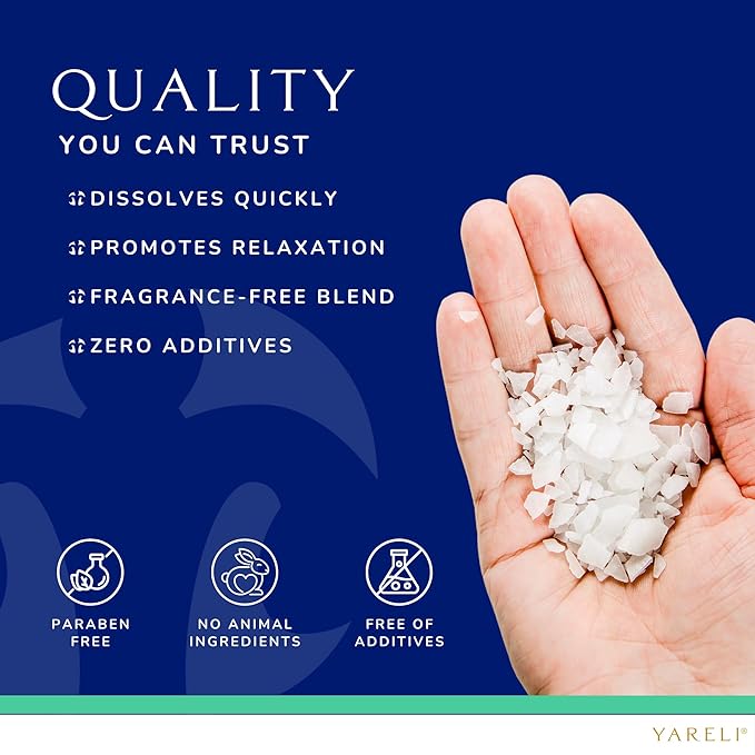 Magnesium Flakes, 5lb Rosemary Peppermint, Dead Sea Bath and Foot Soak, Alternative to Epsom Salt with Over 250,000mg of Magnesium Chloride Per Bag-VivaGrace Women