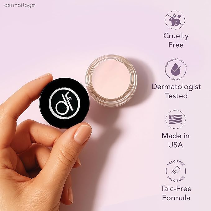 Dermaflage Waterproof Concealer Cream - Full Coverage, Matte Finish, Porcelain Color, 9 Shades, Long-Lasting, Conceals Dark Circles, Tattoos, Acne-VivaGrace Women