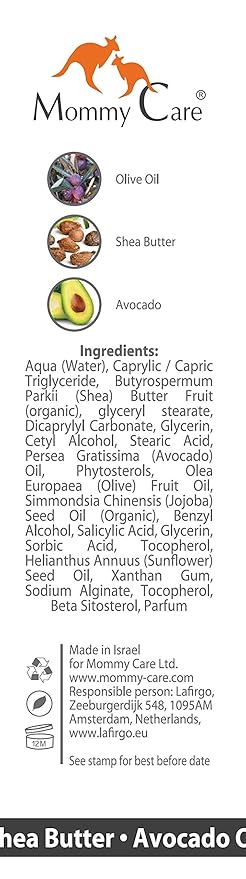 Stretch Mark Remover for Pregnancy, Anti Striae - Anti Stretch Marks, All Natural Organic Maternity Stretch Mark Prevention Lotion with Shea Butter Avocado and Olive Oil-VivaGrace Women