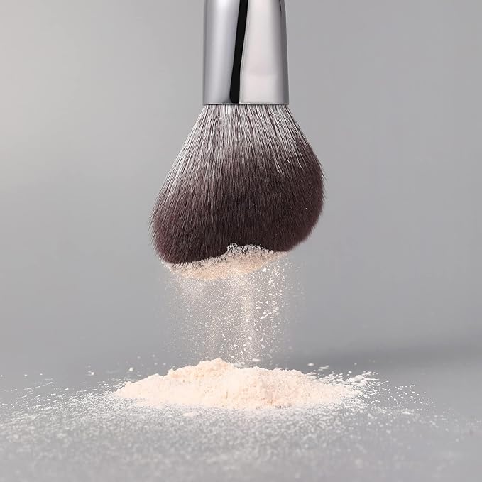 DUcare Powder Brush for Loose Powder - Fluffy Makeup Brushes with Soft Synthetic Bristles for Setting Powder/Blush/Highlighter, Large Face Makeup Brush for Flawless Application-VivaGrace Women