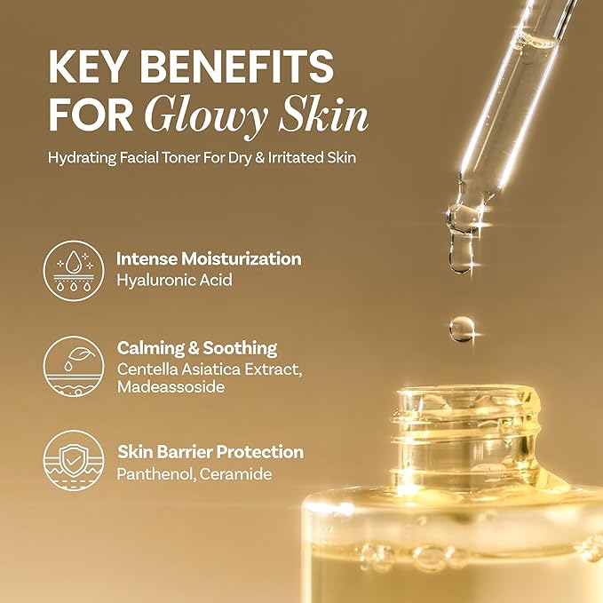 ONGREDIENTS Skin Barrier Calming Softener | Daily Soothing Toner for Dry, Sensitive Skin | Panthenol, Hyaluronic Acid, Ceramide, Hydrating, pH Balancing | Vegan, Korean Skin Care 250ml / 8.45 fl Oz-VivaGrace Women