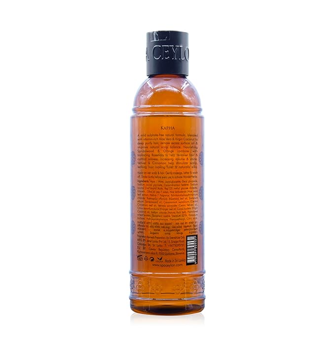 SPA CEYLON Sandalwood Vetiver Gentle Cleanser | Sulfate-Free | Oily Flat & Dull Hair Care | Natural-VivaGrace Women