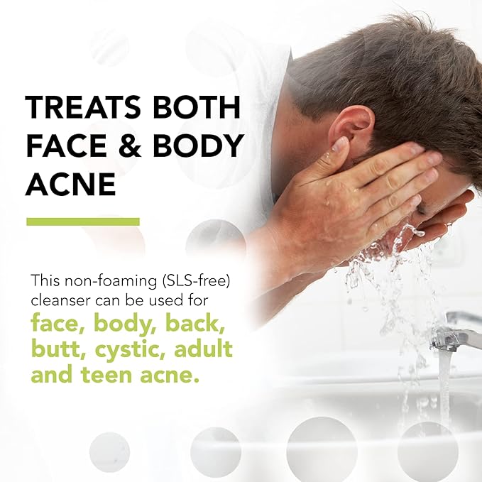 humane Regular-Strength Acne Wash, Clarifying Toner and Oil-Free Moisturizer Bundle - 5% Benzoyl Peroxide Acne Treatment-VivaGrace Women