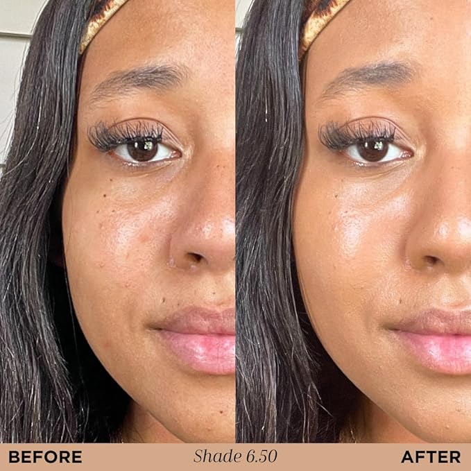 HALEYS Re-form Luminous Skin Foundation, VEGAN + CRUELTY-FREE, Blurs, Conceals, Blendable, Buildable Med-to-Full Coverage, Weightless, Oil-free, All-Day Wear, Hyaluronic Acid, All skin types (7.0)-VivaGrace Women