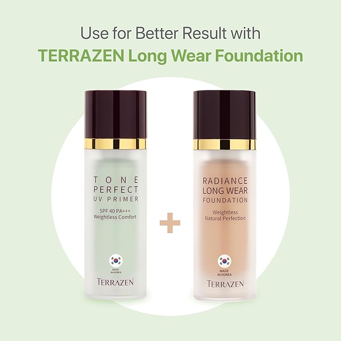 Korean Face Primer 30ml - Korean Makeup & Skincare Lightweight Corrector Base SPF40 Green Cream Corrector - Reduces Redness, Moisturizes for Red, Anti Red, Sensitive Skin with Aloe-VivaGrace Women